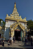 Mahamuni Paya against blue sky in Mandalay, Myanmar 